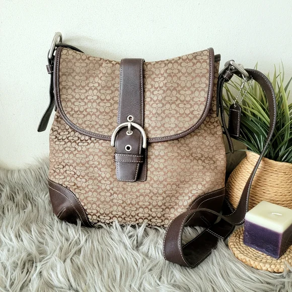 Coach vintage style classic convertible shoulder crossbody bag - Picture 4 of 10